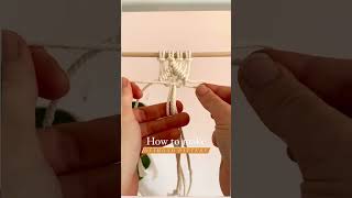 Celebrity MACRAMÉ TUTORIAL: Diamond Pattern 💎🧶 #diamondpattern #macrametutorial #howtomacrame Wealth