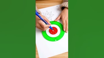 "Turning a €1 Spirograph into a Viral Masterpiece" #spirographshr   #satisfying #art #asmr