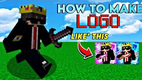 How Make ANIMATED Logo in Just One Click 🤯 (No Clickbat) #minecraft