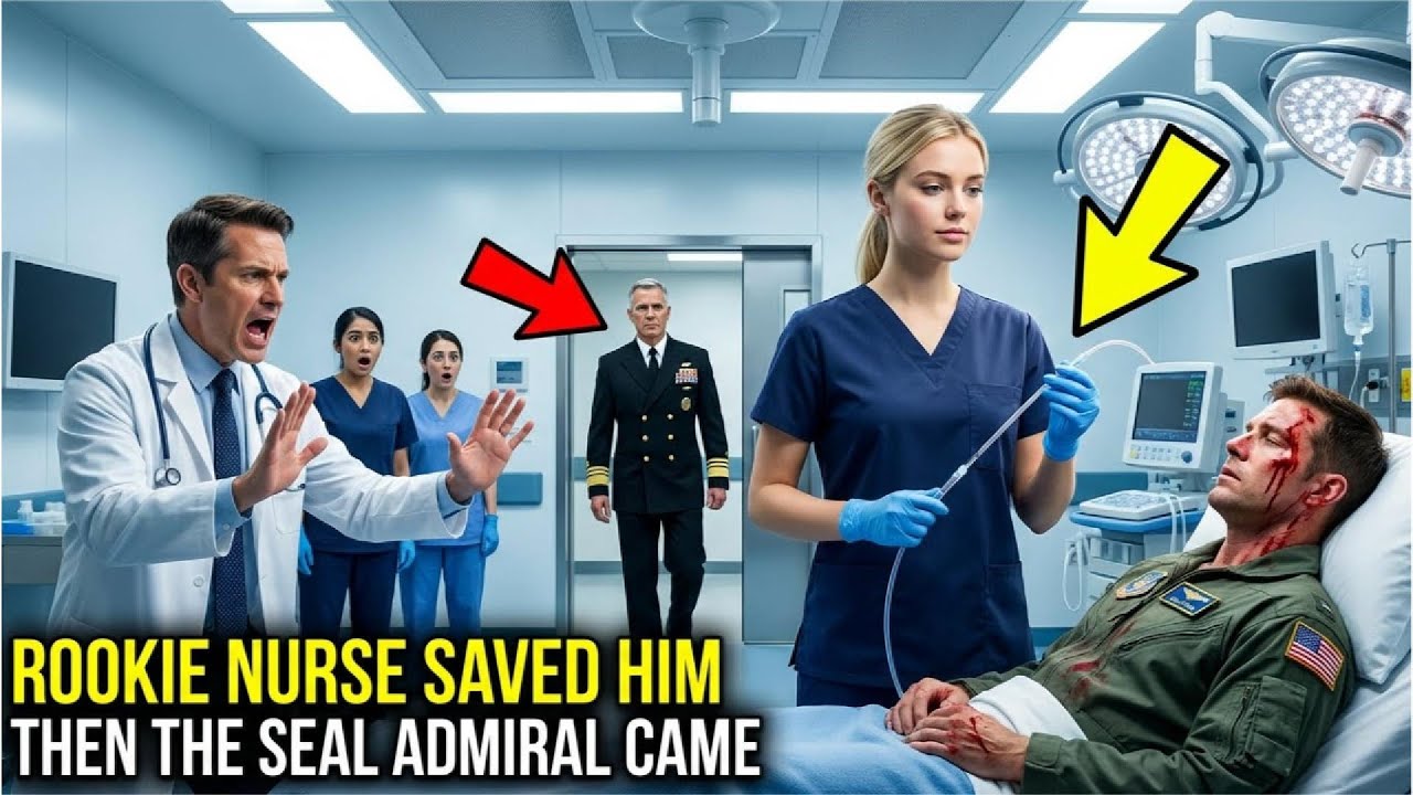 Rookie Nurse Saved the SEAL Pilot — Then the SEAL Admiral Walked In for Her