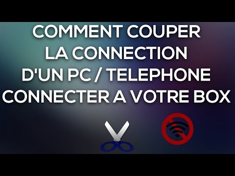 COUPER LA CONNEXION PC/TELEPHONE CONNECTE A VOTRE BOX