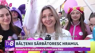 Bălțenii sărbătoresc Hramul. Atmosferă de sărbătoare în municipiul Bălți
