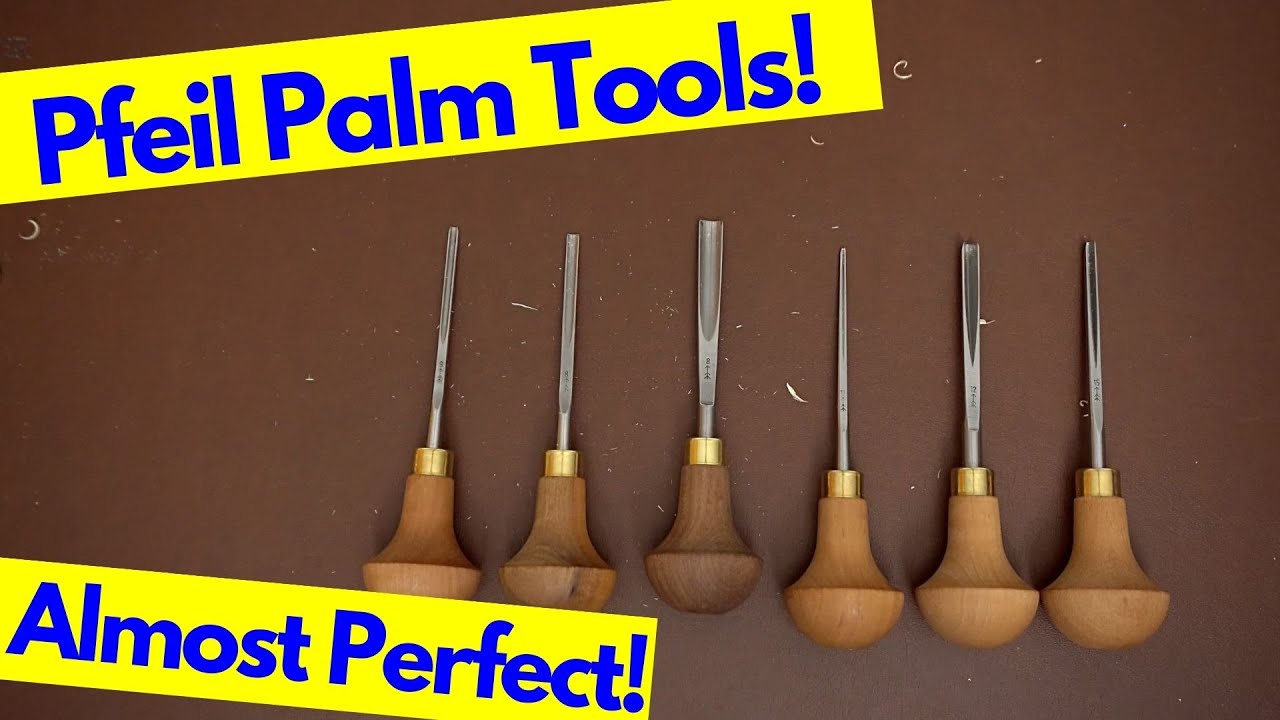 Pfeil Palm Tool Set! Best Palm Tools! Almost Perfect Wood Carving Set! 