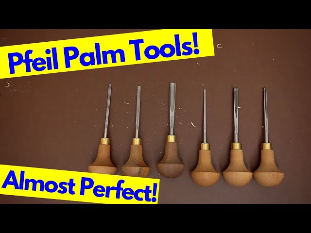 Pfeil Palm Tool Set! Best Palm Tools! Almost Perfect Wood Carving