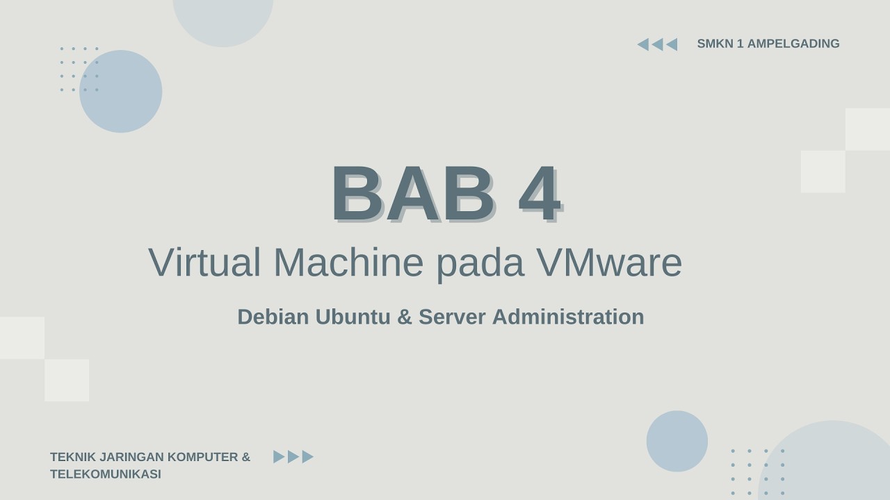 BAB 4 VIRTUAL MACHINE PADA VMWARE || Open Source IT Technology - YouTube