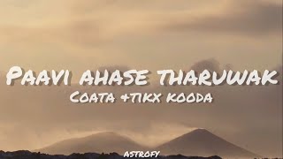 Costa ft. Tikx Kooda Paavi Ahase Tharuwak (පාවී අහසෙ තරුවක්) Karaoke / instrumental