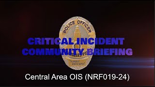 Central Area OIS 4/18/24 (NRF019-24)