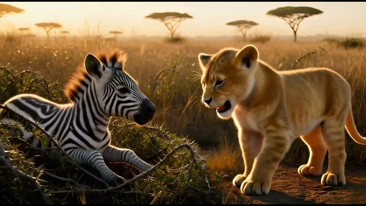 The Little Roar | Inspiring Animal Story #lioncubstory #kidsstories #kidsstories #cuteanimals