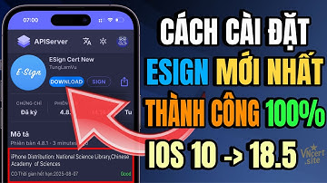 CÀI ĐẶT ESIGN MỚI NHẤT 2025 | FIX LỖI XÁC MINH ỨNG DỤNG VÀ HỖ TRỢ MỌI THIẾT BỊ VÀ MỌI PHIÊN BẢN IOS