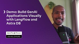 Demo: Build GenAI Applications Visually with LangFlow