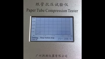 Paper Tube Compression Tester