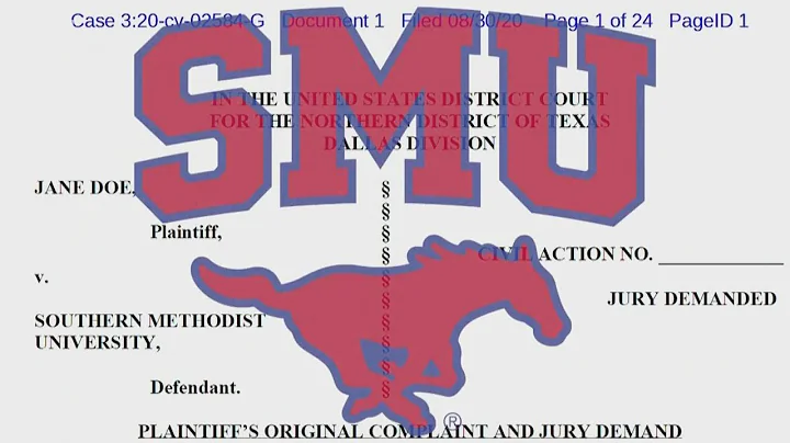 SMU student says university didn't fully investigate her rape by football player, lawsuit says