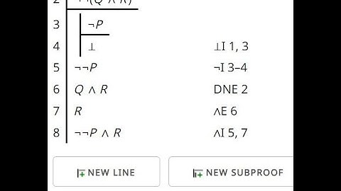 Rules for natural deduction: Double negation