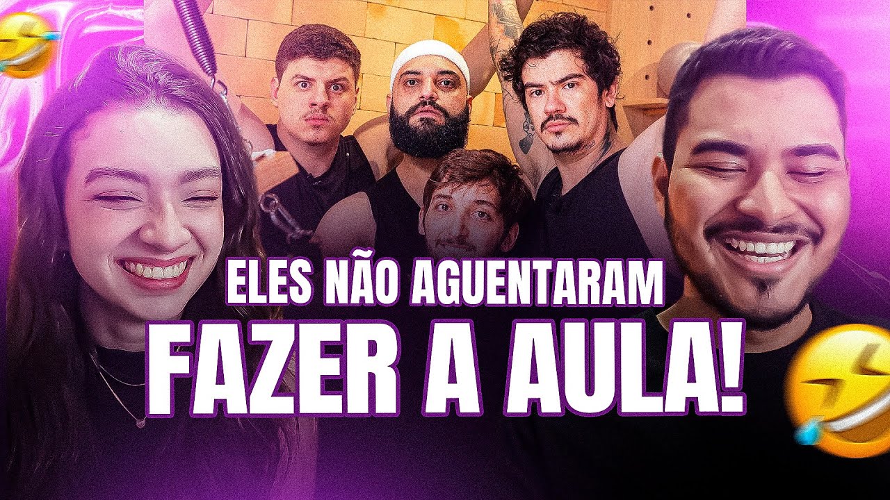 CASAL REAGE: FIZEMOS UMA AULA DE PILATES ft. Ribeiro