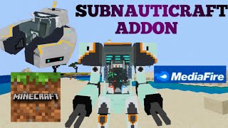 MCPE Subnauticraft ADDON/MOD IN Minecraft PE/BEDROCK For Android/PC ➡️Download in Description screenshot 4