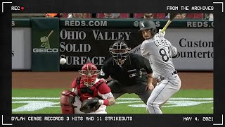 From the Archives: Dylan Cease Records 3 Hits and 11 Strikeouts (5.4.21)