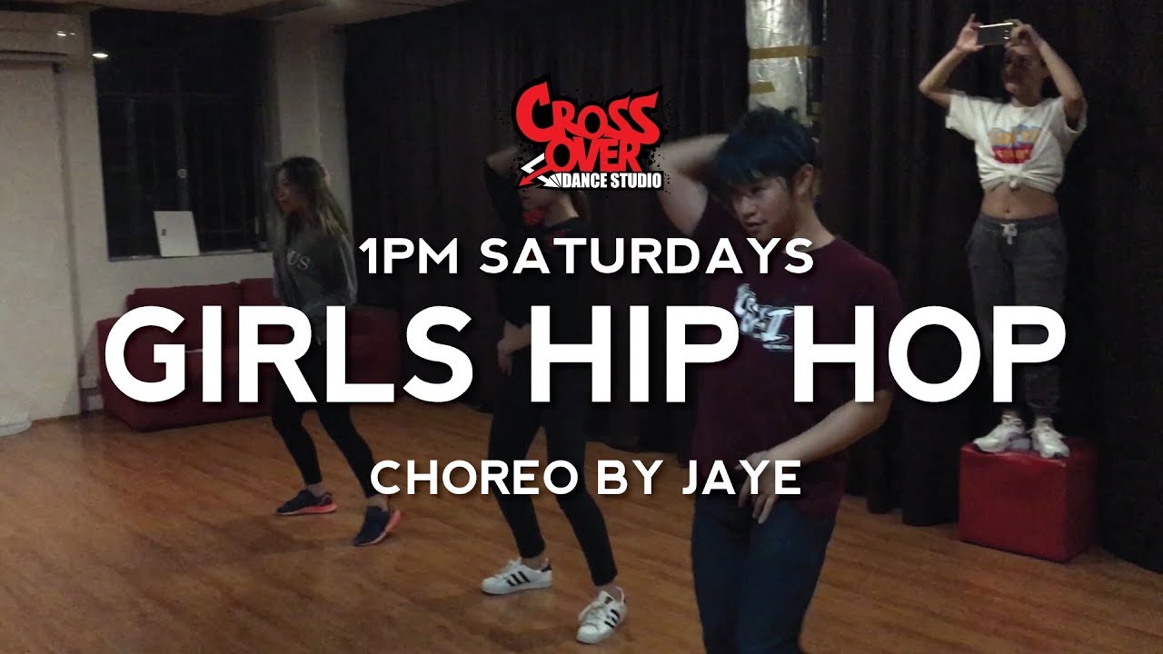 Jaye's Girls Hip Hop Class @ Crossover Dance Studio - YouTube