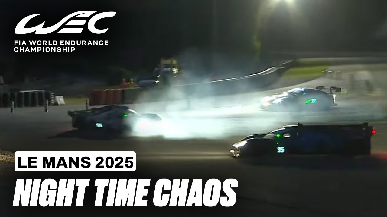 Driving at Night Has Its Hazards! | 24 Hours of Le Mans 2025 | FIA
