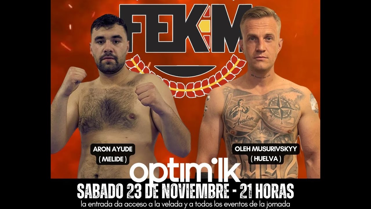 Velada de kickboxing 2024