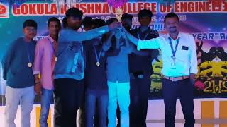 Gokula Krishna College of Engineering, Sullurpet- Fresher's day celebrations on  6 12 2022 screenshot 5