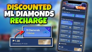 DISCOUNTED ML DIAMONDS RECHARGE | BEST SHOP TO BUY ML DIAMONDS WITH DISCOUNTED PRICE NOT CODASHOP! screenshot 3