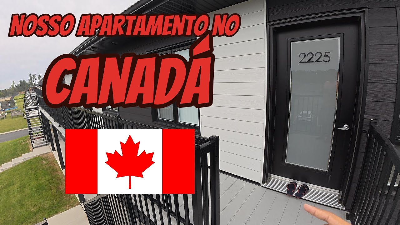 Nosso 1º apartamento alugado no Canadá: Tour, Custo e algumas Histórias!