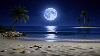 LIVE Relaxing Ocean Waves for Sleep 🌙 Peaceful Beach Sounds All Night
