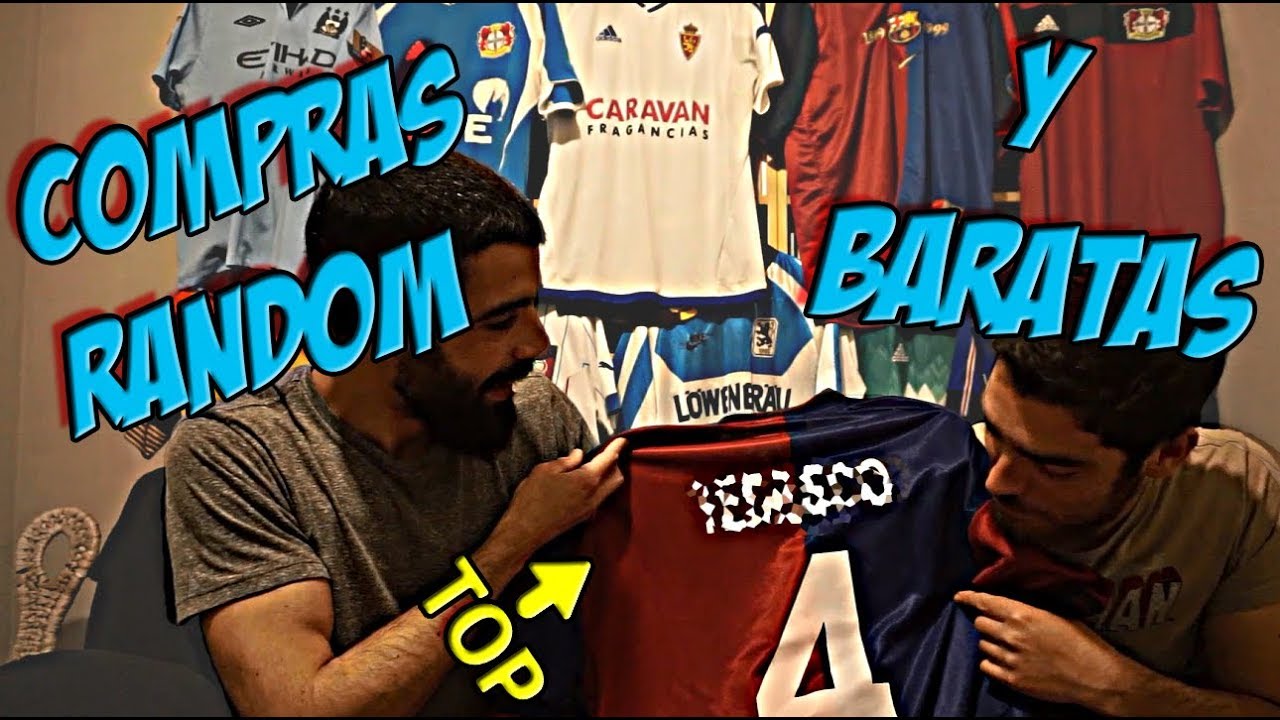 Comprando camisetas de fútbol random (y alguna TOP) y baratas