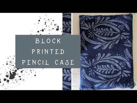 Block Printing with Acrylic Paint