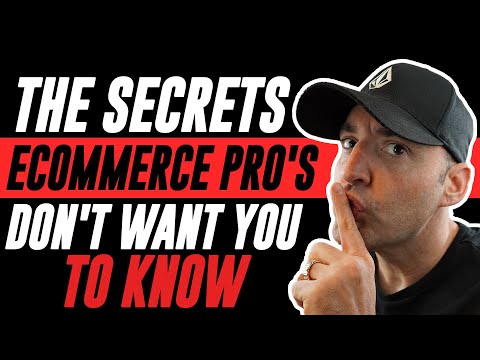 The Secrets Ecommerce Pro&rsquo;s Don&rsquo;t Want You To Know