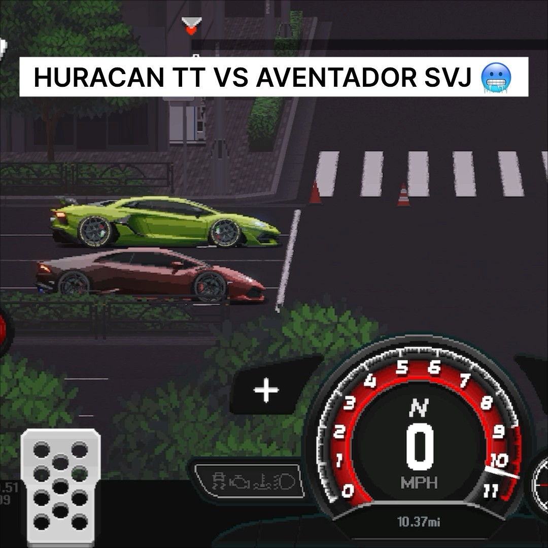 Lambo HURACAN TWIN TURBO vs Aventador SVJ en Apex Racer #subscribe