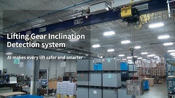 AI-Powered Overhead Crane Safety | Automatic Hook Centering & Instant Hazard Intervention