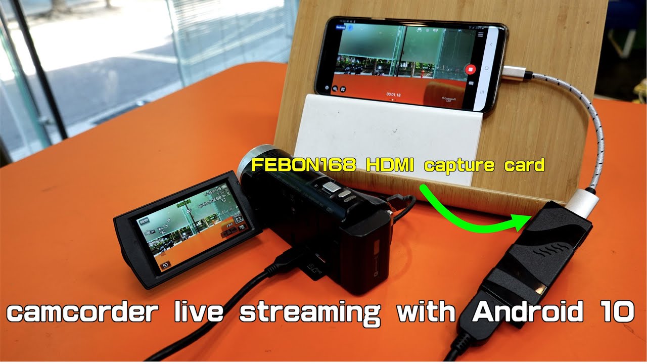 connect external camera to camerafi live