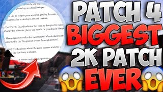 Patch 4 is the BIGGEST Patch in 2K HISTORY!! Yeezys and ZO2s in NBA 2K18!?