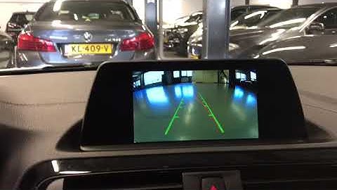 BMW X3 iDrive NBT EVO aftarmerket Rear camera V2