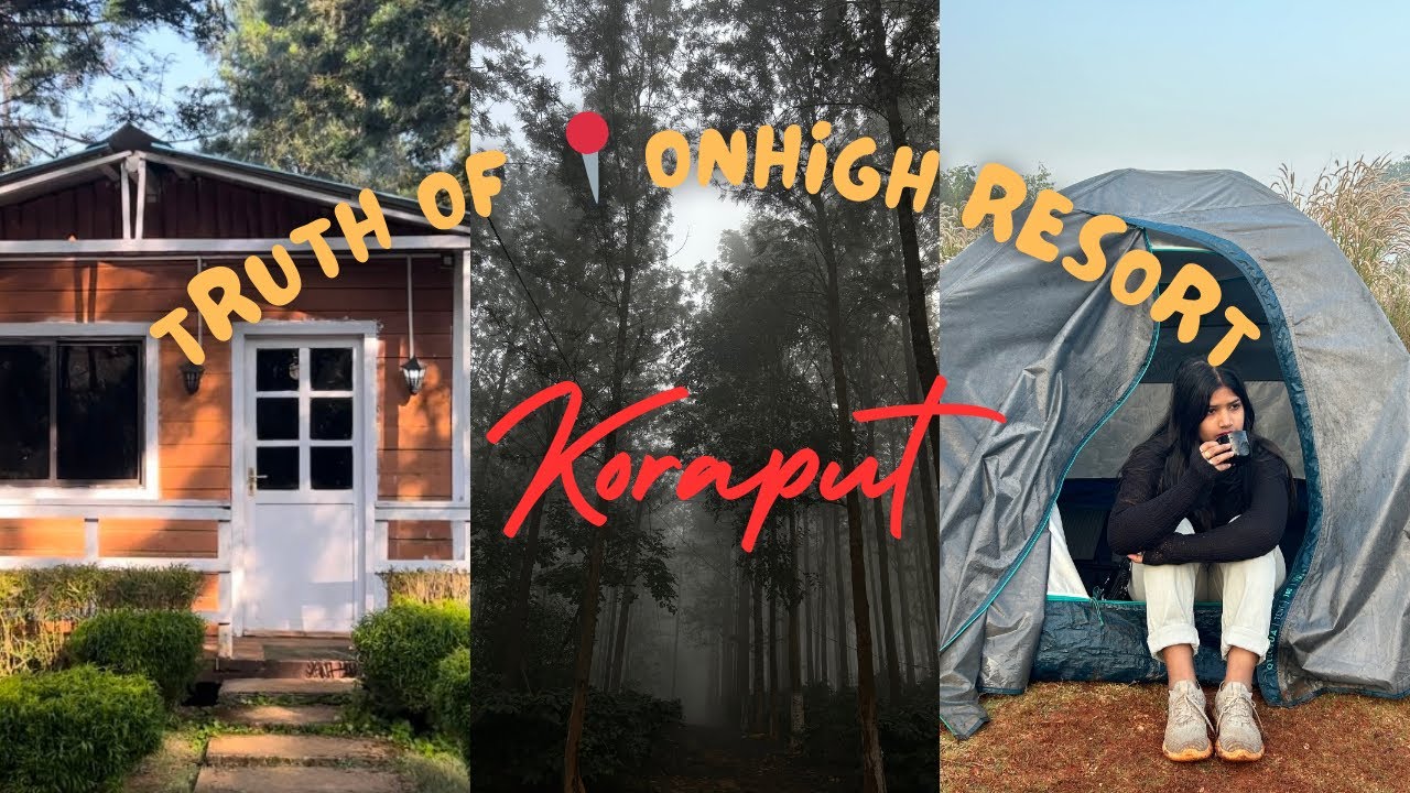 Camping in📍OnHigh resort semiliguda Koraput coffee Garden YouTube