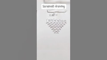 Easy Saraswati Yantra drawing#how to draw Saraswati