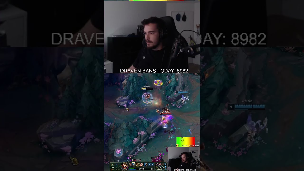 This Is Why Draven BANRATE Soo High Leagueoflegends Fyp Win Twitch Viral Crazy