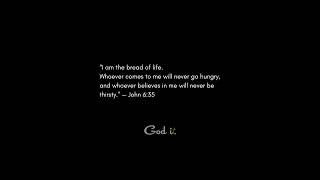 I’m so grateful I’ll never hunger nor thirst again ❤️