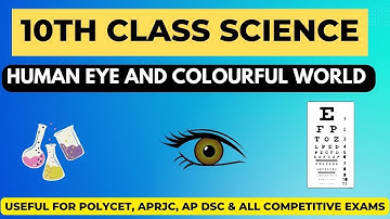 HUMAN EYE AND COLOURFUL WORLD / POLYCET AND APRJC PREPARATION / ANWAR SIR / IQ ACADEMY