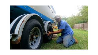 how to check your boat trailer wheel bearings