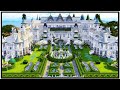 Castle with Topiary Garden | Sims 4 Speed Build | No CC