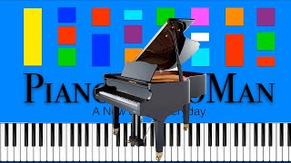 Piano Accoman Video Introduction Theme Song Original Music Piano Tutorial 4K