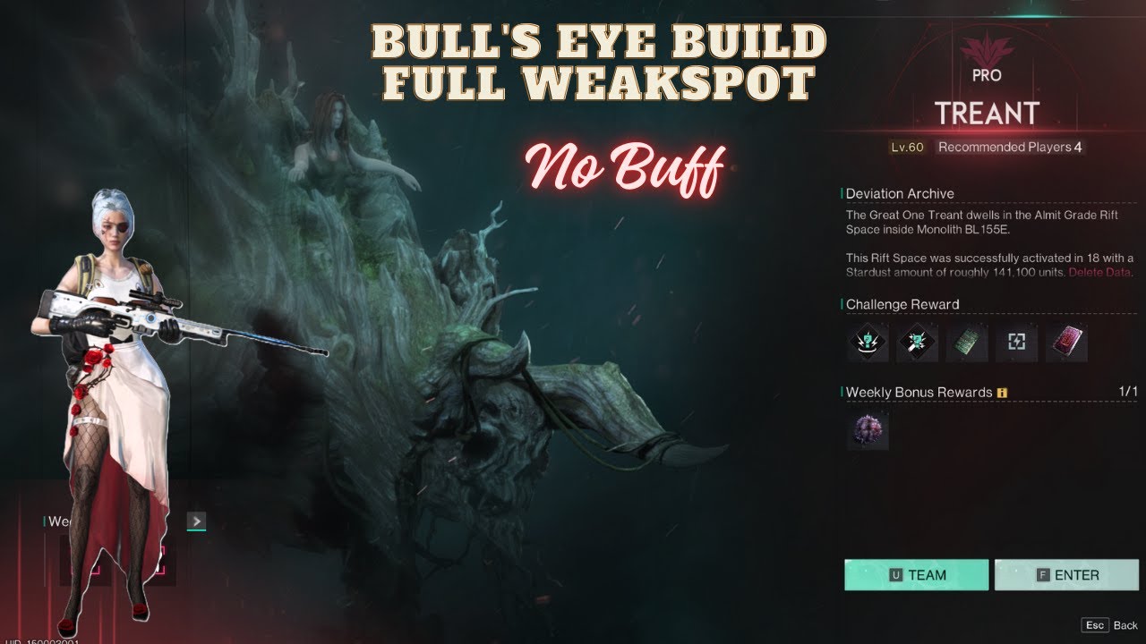 Once Human | Treant Hard Server Solo Pro - Bull's Eye Build - YouTube