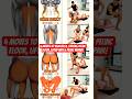 These 4 Moves Fix Your Pelvic Floor & Slim Your Belly Fast #shorts #PelvicRepair #HomeWorkout