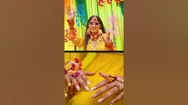 HALDI CEREMONY REEL | 2023 | DIVYA | #haldiceremony #weddingphotography