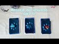 Mensaje del Universo ¡Lo que necesitas saber! ✨Tarot interactivo