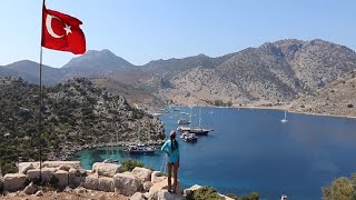 Exploring Rhodes & sailing from Greece to Turkey (Ep 7)