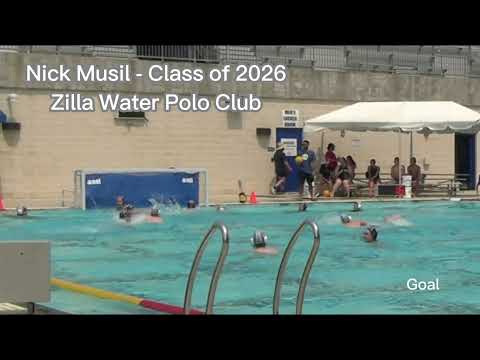 Nick Musil Highlight Reel - Class of 2026 - Zilla Water Polo Club