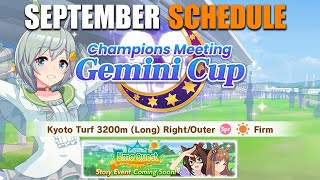 Uma Musume’s September Schedule Is PACKED!